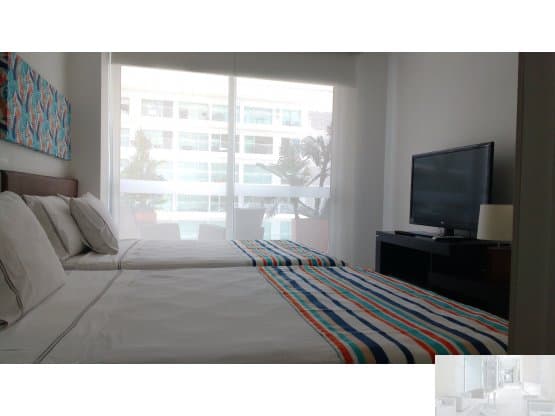 504. APARTAMENTO AMOBLADO MORROS ULTRA 2 ALCOBAS CARTAGENA - 1