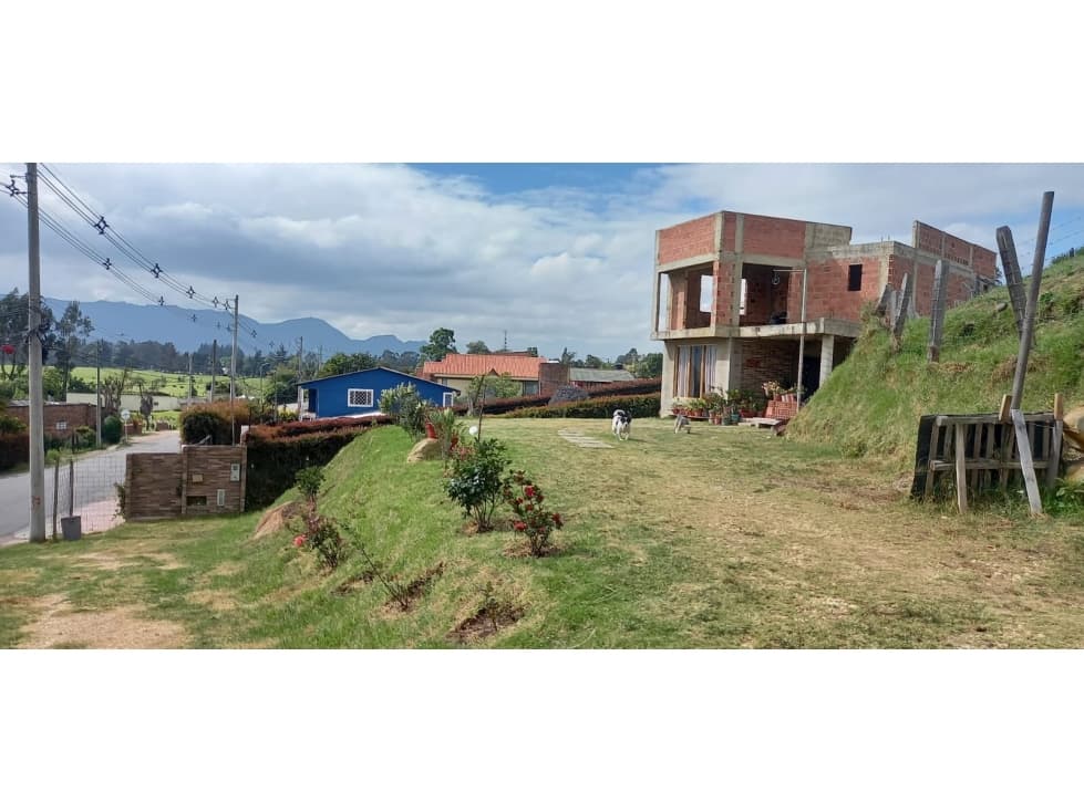 VENTA CASA LOTE Km 4.3 VIA TENJO - TABIO - 1