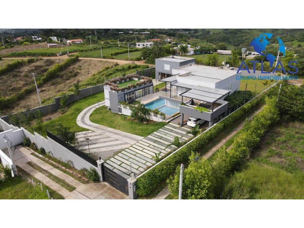 VENTA ARRIENDO PERMUTO CASA CAMPESTRE AMOBLADA LEBRIJA COD: 496 - 1