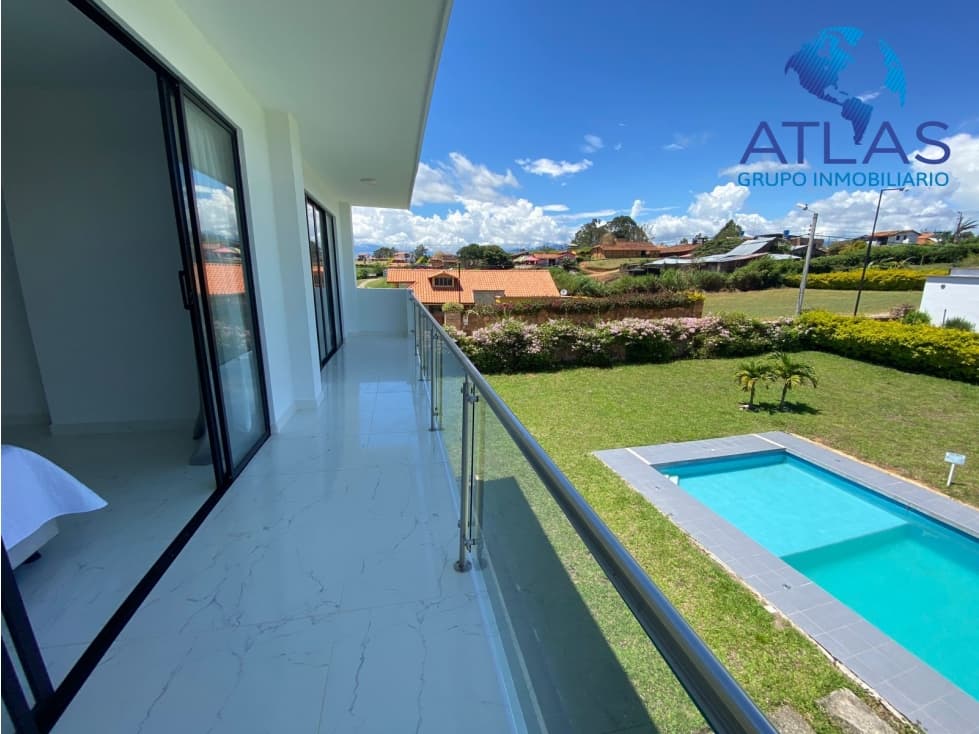 VENDE PERMUTA ARRIENDA CASA CAMPESTRE MESA DE LOS SANTOS COD:473 - 1