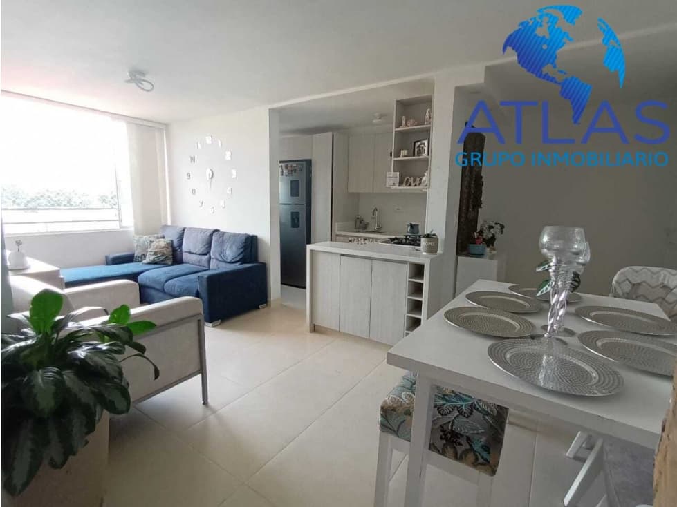 VENTA APARTAMENTO CONJUNTO CERRADO PIEDECUESTA COD:1026 - 1