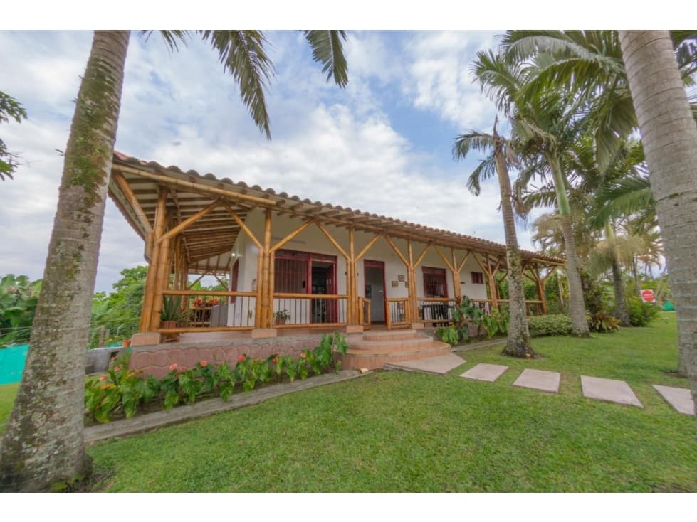 VENTA FINCA TURISTICA VÍA MONTENEGRO QUIMBAYA, QUINDÍO - 1