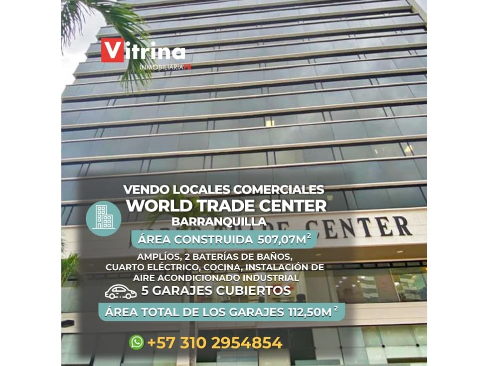 VENDO en World Trade Center en Barranquilla - 1