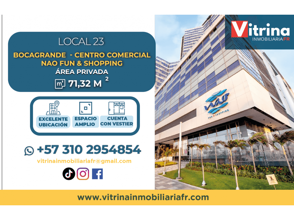 Local 23 en venta BOCA GRANDE - Cartagena - Bolívar - 1