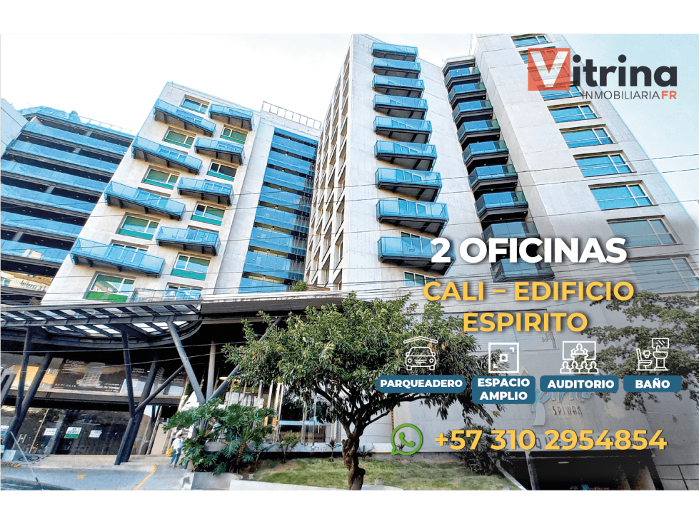 Vitrina Inmobiliaria vende modernas oficinas en el hotel Spirito Cali - 1