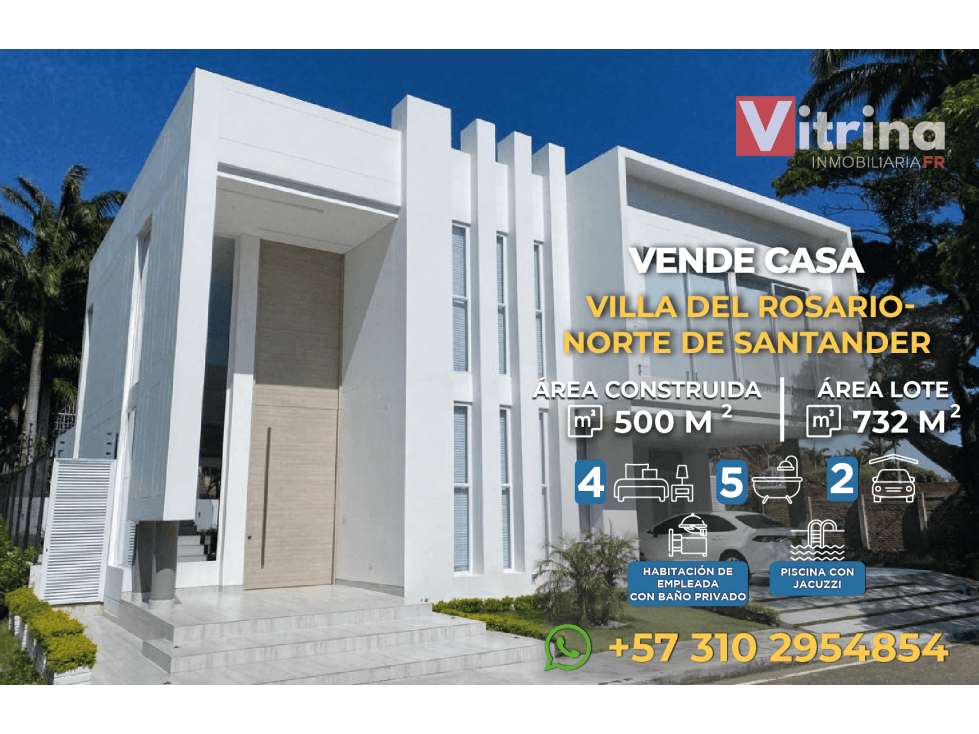 Vitrina Inmobiliaria Vende Casa en Villa del Rosario - 1