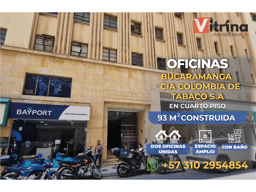 Vitrina inmobiliaria vende oficina en Bucaramanga - 1