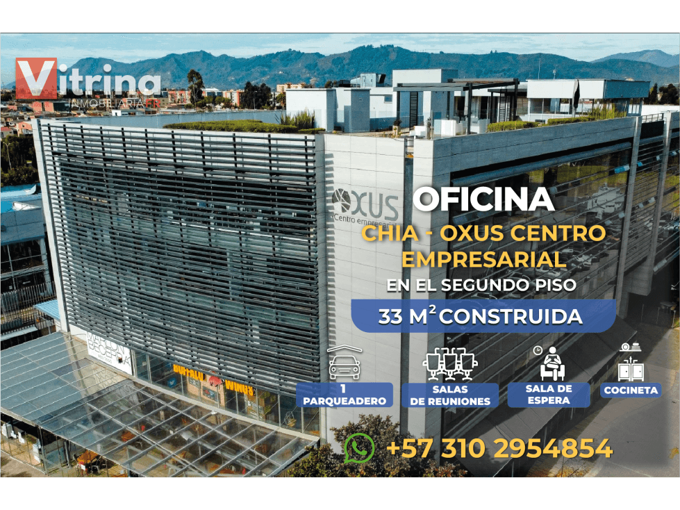 Vitrina Inmobiliaria vende oficina en el CENTRO EMPRESARIAL OXUS - 1