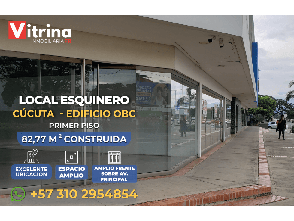 Vitrina Inmobiliaria vende local en Edificio OBC Cúcuta - 1