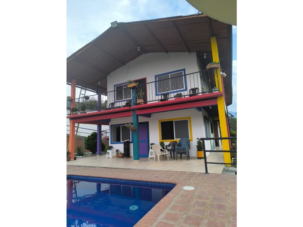 Venta casa campestre en Vereda los Cuervos Villamaría COD 8621092 - 1