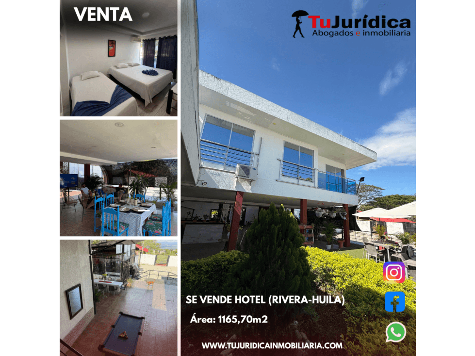 SE VENDE HOTEL (RIVERA-HUILA) - 1
