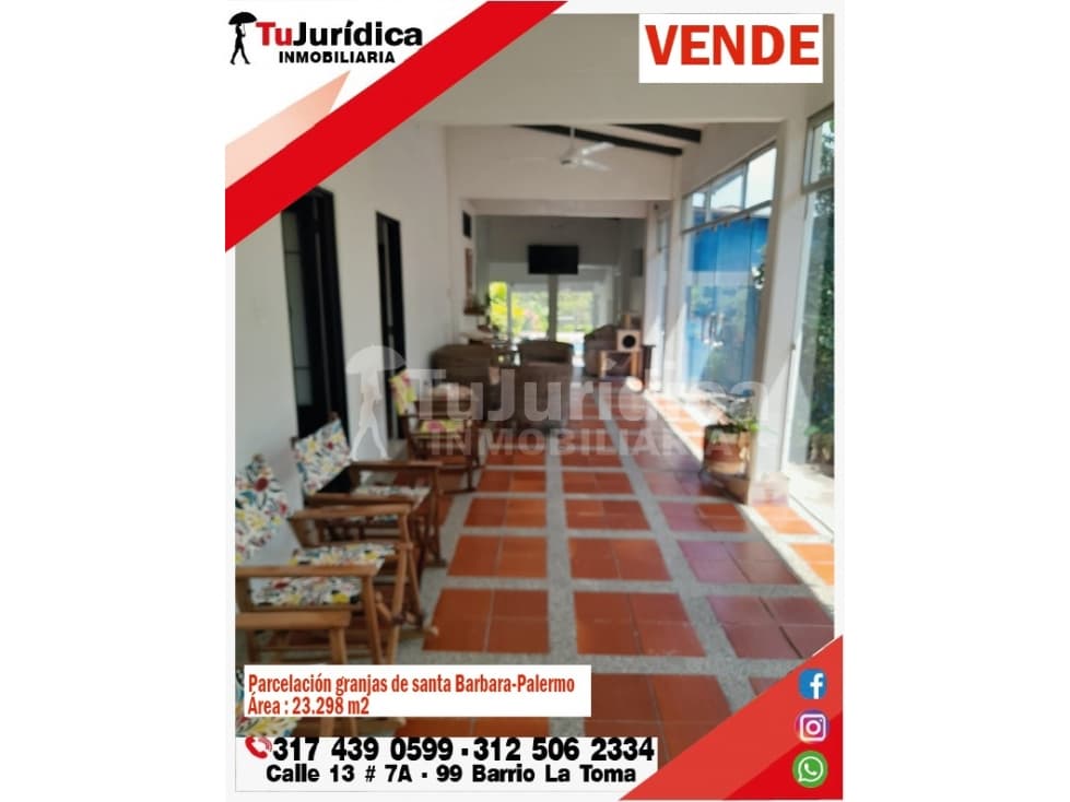 SE VENDE HERMOSA FINCA - PALERMO (HUILA - COLOMBIA) - 1