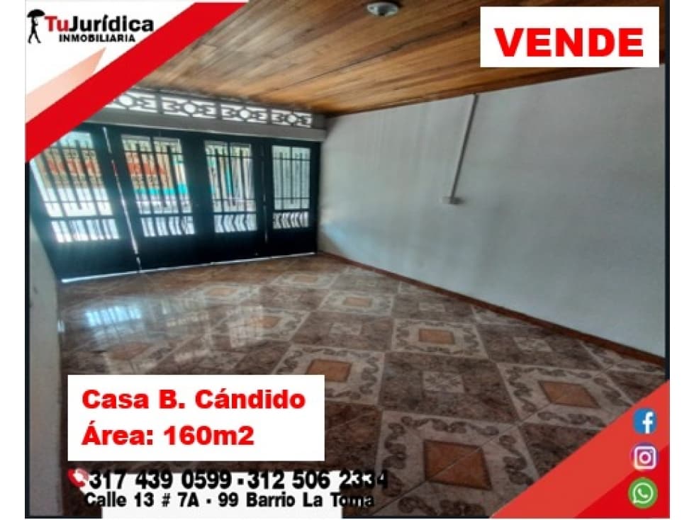 SE VENDE CASA GRANDE B. CANDIDO LEGUIZAMO - NEIVA (HUILA-COL) - 1