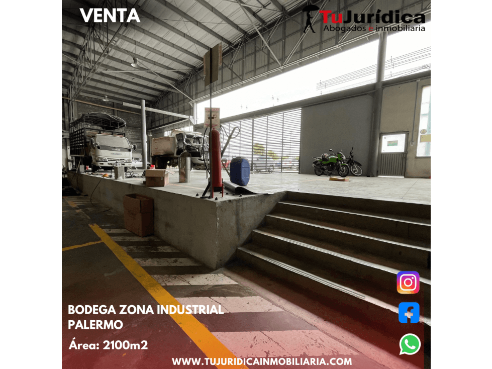 SE VENDE ESPECTACULAR BODEGA ZONA INSDUSTRIAL PALERMO - 1