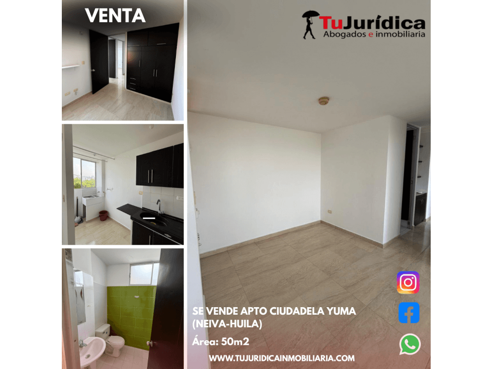 SE VENDE APTO CIUDADELA YUMA (NEIVA-HUILA) - 1