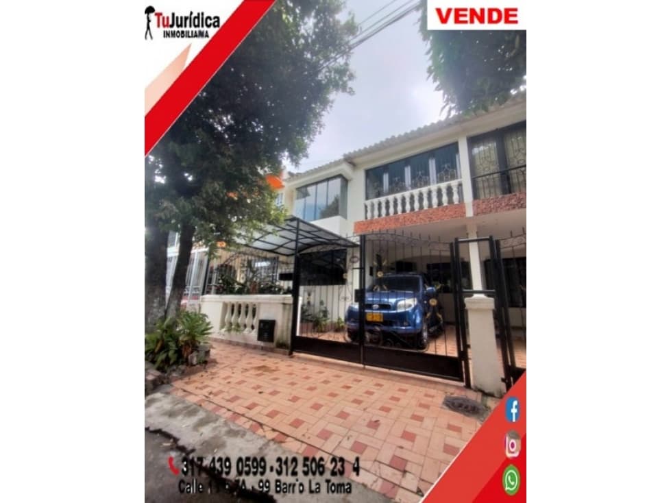 SE VENDE CASA 2P - B. VILLA ROSA - ORIENTE NEIVA (HUILA-COL) - 1