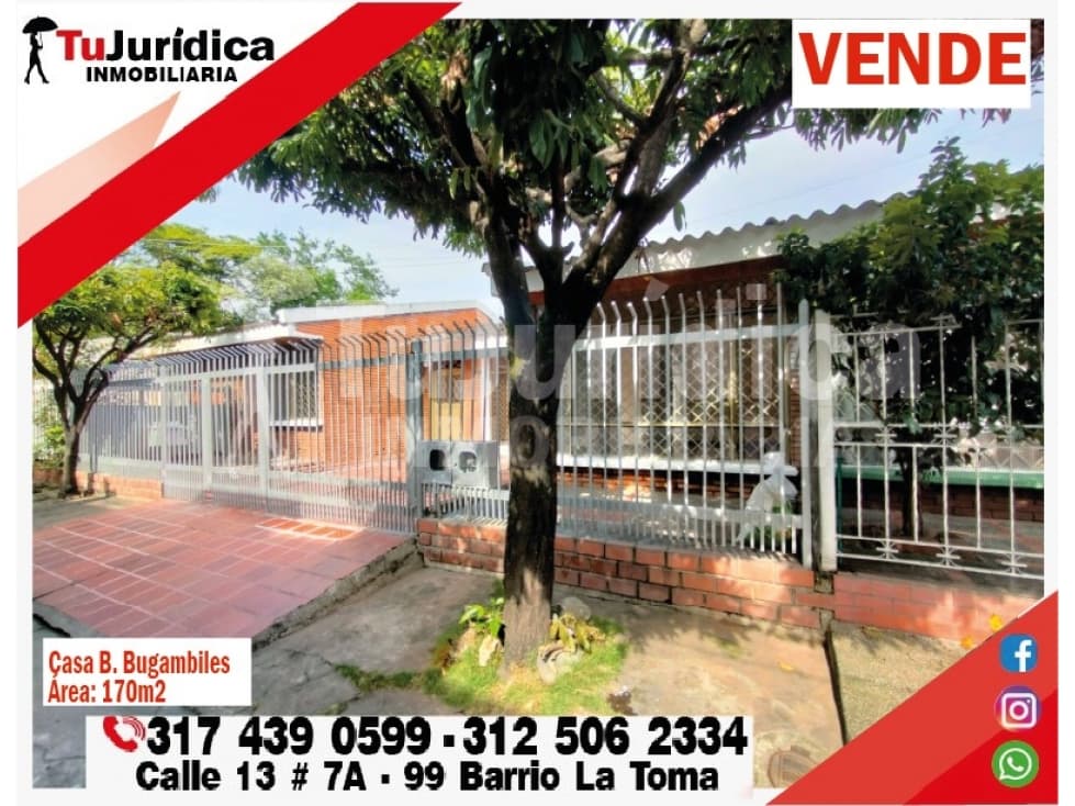 SE VENDE CASA B. BUGANBILES 1P - NEIVA (HUILA-COL) - 1