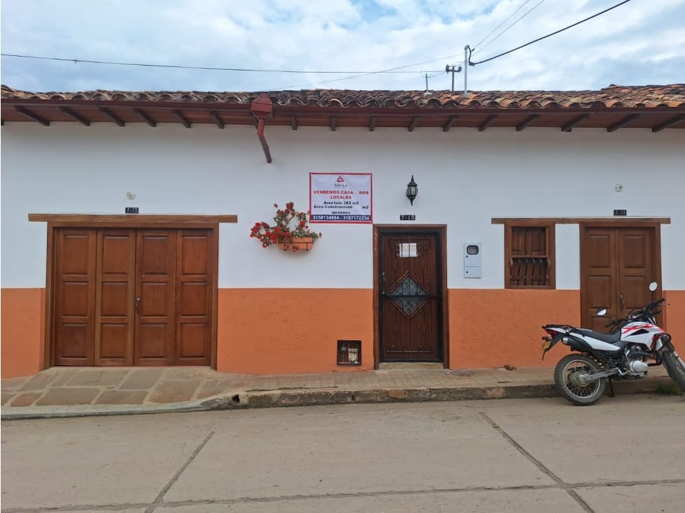 CASA EN VENTA EN EL MUNICIPIO DE ZAPATOCA - 1