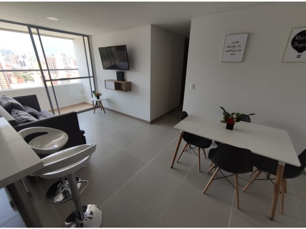 apartaestudio amoblado en sabaneta-antioquia - 1