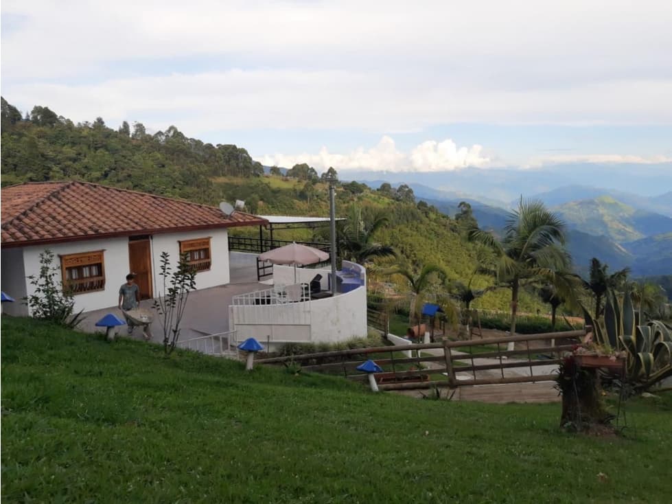 VENDO FINCA DE 6.400 m² DE RECREO EN FREDONIA SUROESTE ANTIOQUEÑO - 1