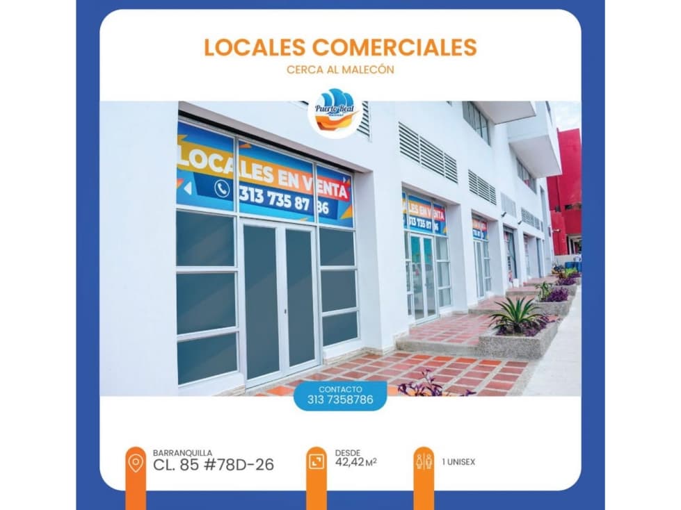 LOCALES COMERCIALES EN VENTA BARRANQUILLA IDEAL TODO NEGOCIO - 1