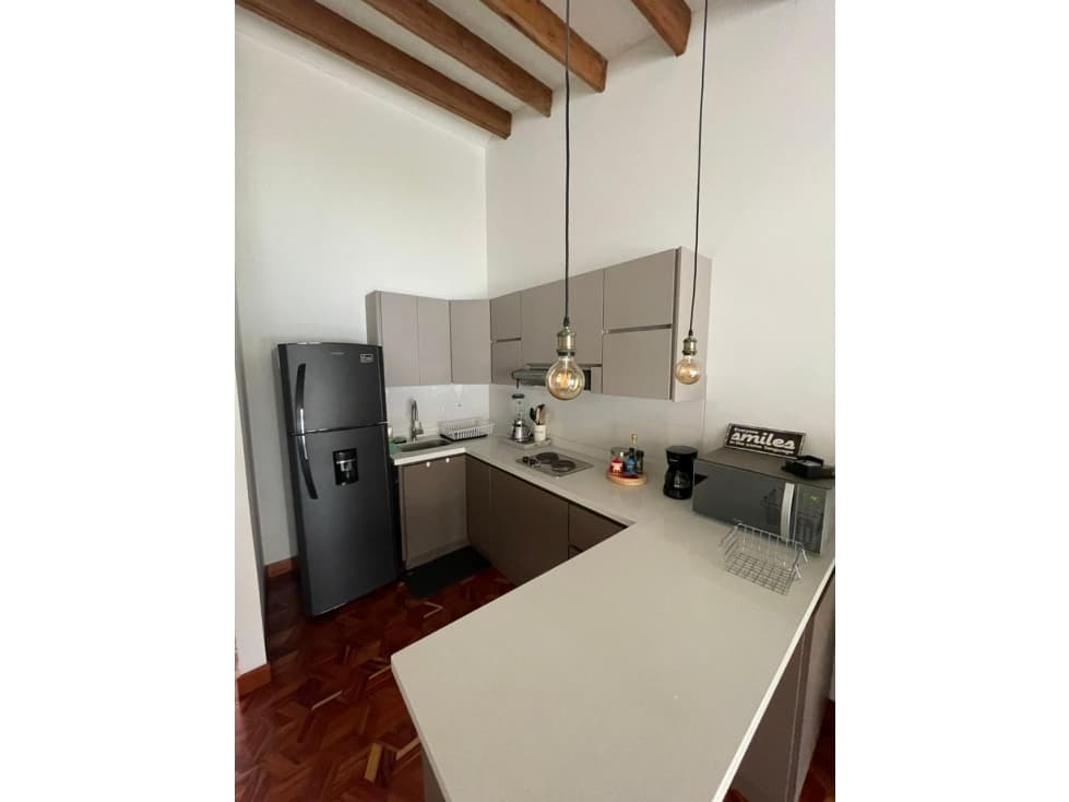 SE ARRIENDA HERMOSO APARTAESTUDIO AMOBLADO EN EL CABLE, MANIZALES. - 1