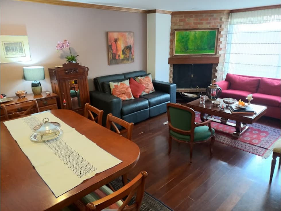 ARRIENDO ACOGEDOR APARTAMENTO CHICO NAVARRA (MR) - 1