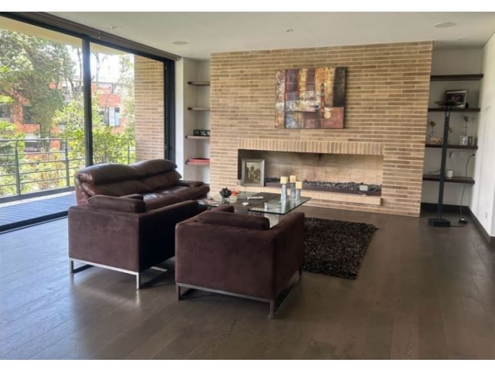 Bogota arriendo casa en santa barbara alta area 386 mts - 1