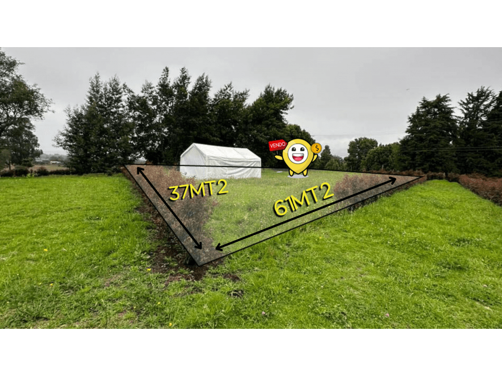 Vendo Lote en Facatativa - $330.000.000 - 1