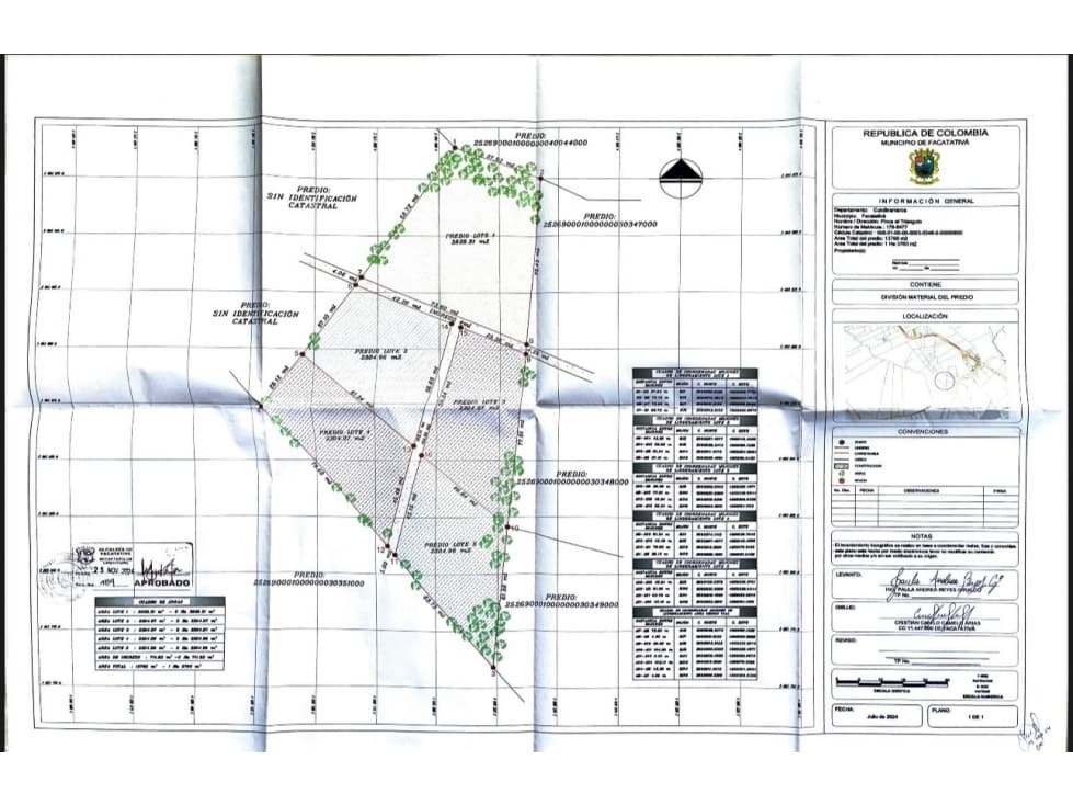 VENDO LOTE EN FACATATIVA DE 3,800metros - 1