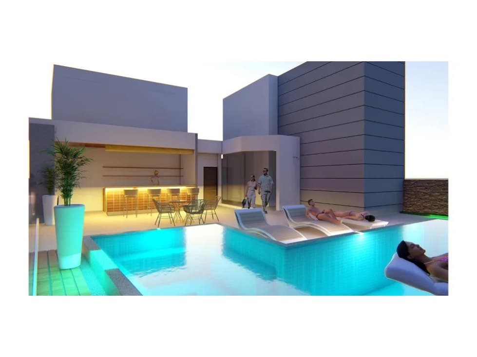 Venta de modernos apartasuits en Bellavista Santa Marta - 1