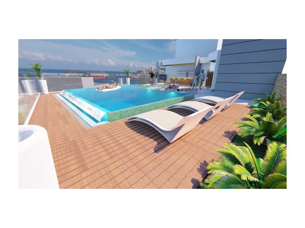 Venta de modernos apartasuits en Bellavista Santa Marta - 1