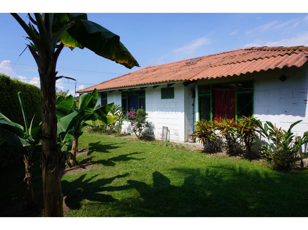 VENTA FINCA CAMPESTRE SANTÁGUEDA PALESTINA | CASA DE CAMPO - 1