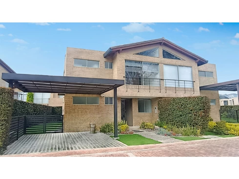 CASA EN CAJICA VEREDA CANELON DE 2 PISOS - 1