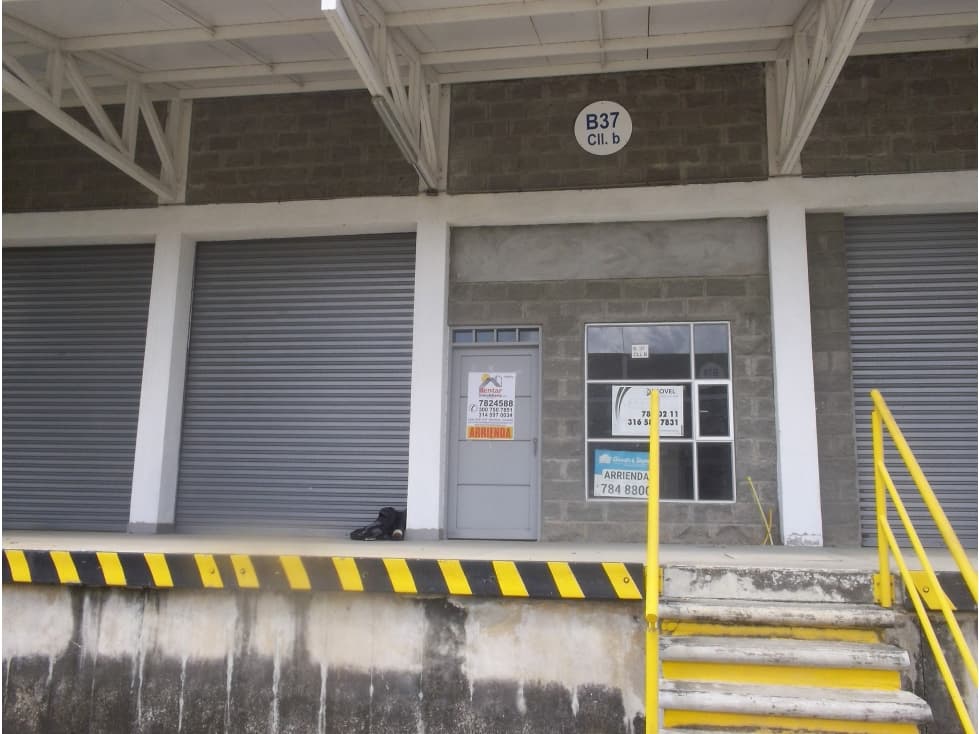 BODEGA EN ARRIENDO EN EL CENTRO LOGISTICO E INDUSTRIAL SAN JERONIMO  - 1
