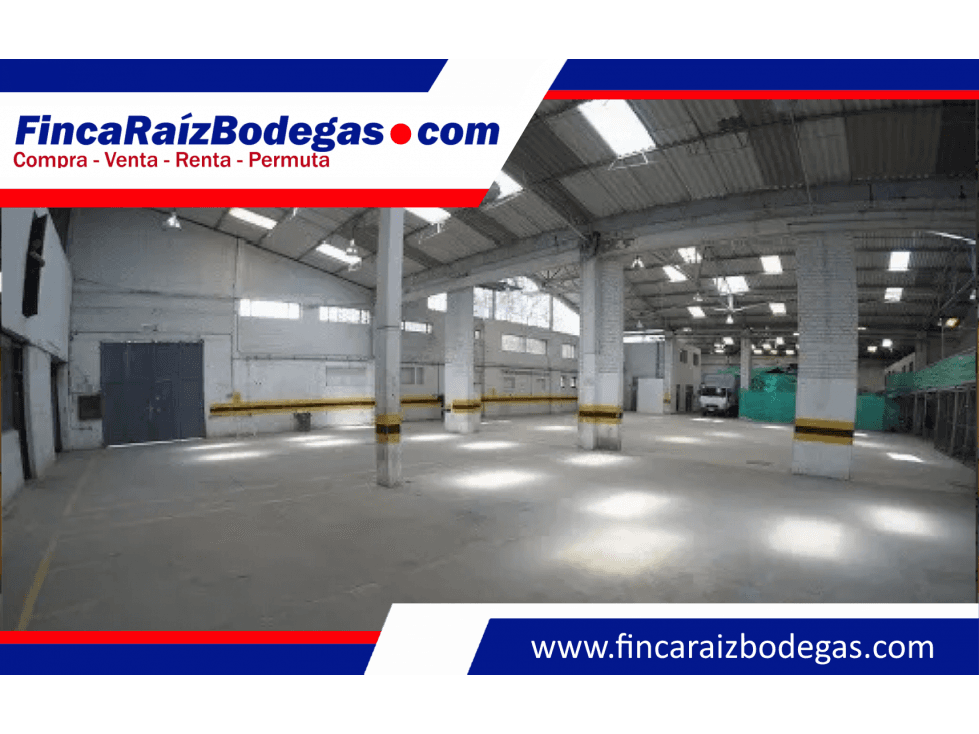BODEGA ARRIENDO VENTA PUENTE ARANDA OPERATIVA Y AMPLIA - 1