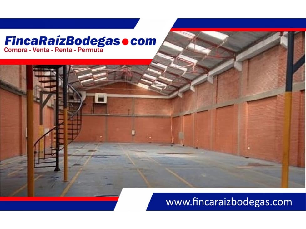 ARRIENDO BODEGA FONTIBON INDUSTRIAL OPERATIVA - 1