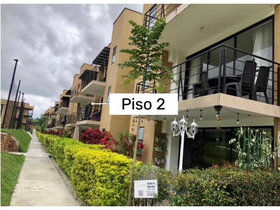 APTO EN CONJUNTO AL SUR DE ARMENIA Q - LA TEBAIDA - 1