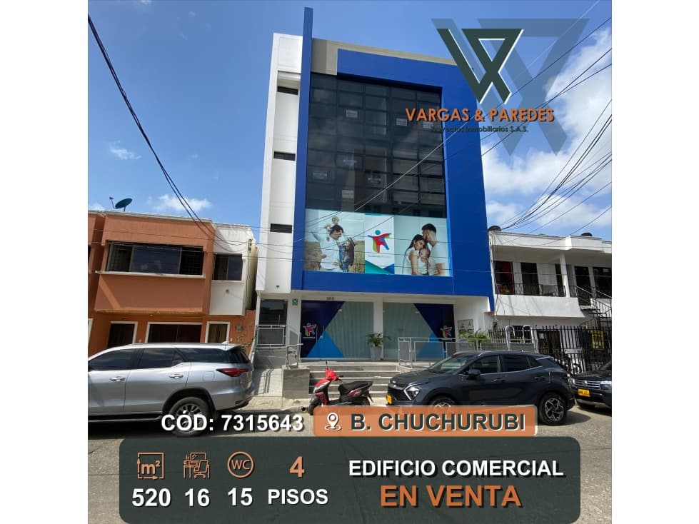 EDIFICACION COMERCIAL DE CUATRO PISOS CENTRO - MONTERIA - 1