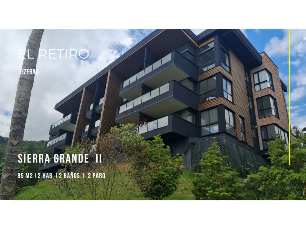 VENTA APARTAMENTO EN EL RETIRO , SECTOR FIZEBAD - 1