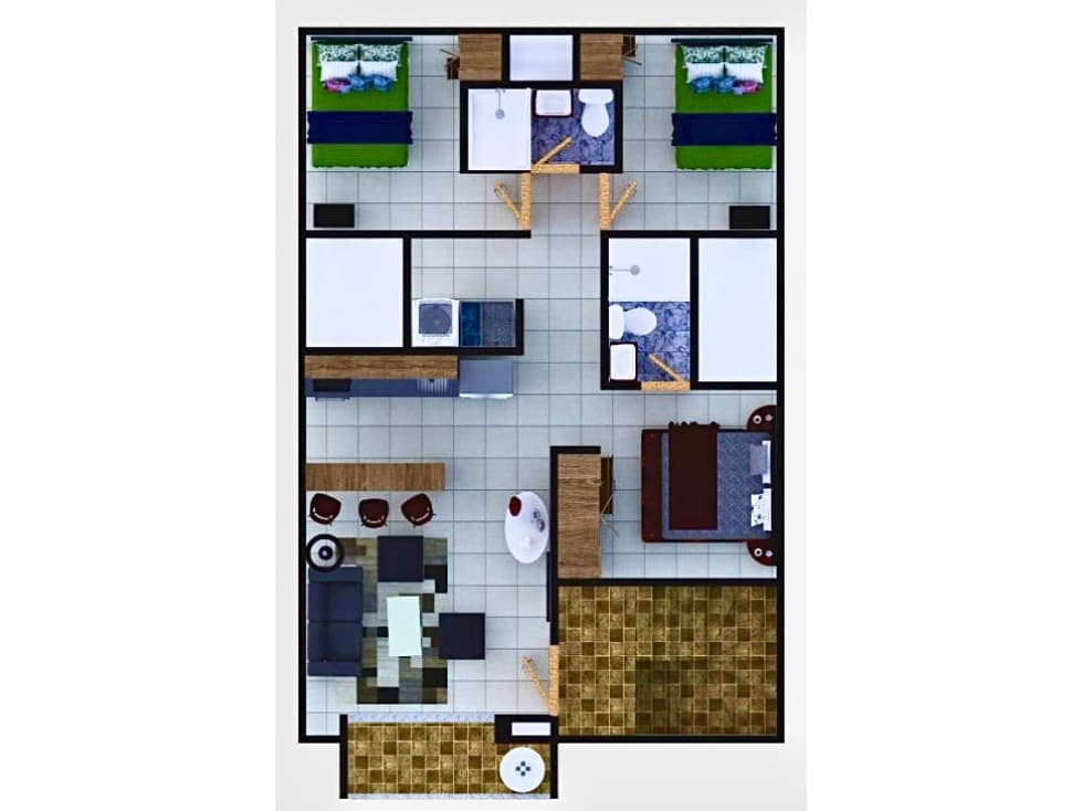 Venta de Apartamento Sobre Planos Sector San Ángel La Unión P3 - 1