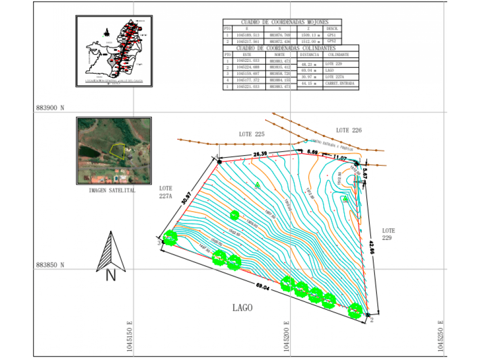 VENTA LOTE EN CONDOMINIO EL CARMELO KM 30 DE DAGUA SCR - 1