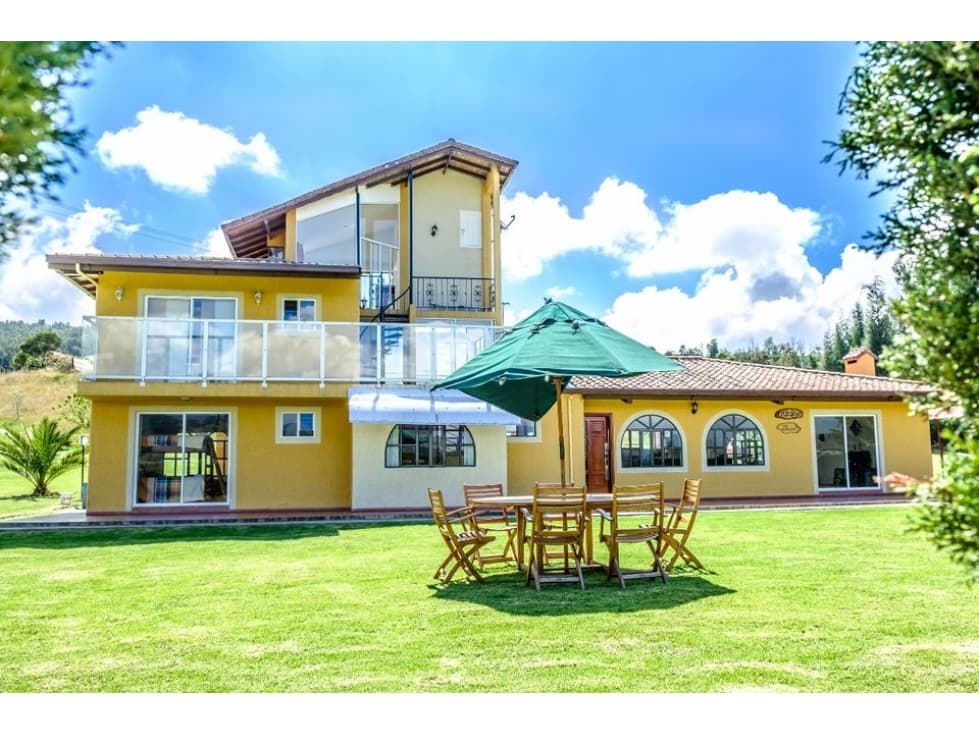 VENTA DE HERMOSA CASA CAMPESTRE EN PAIPA BOYACA, EL MANZANO - 1