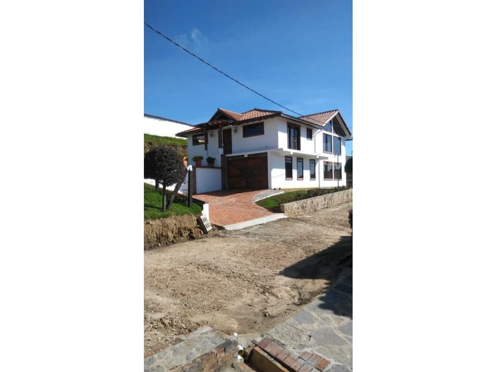 VENDO CASA EN CONJUNTO CERRADO CAMPESTRE PAIPA BOYACA - 1