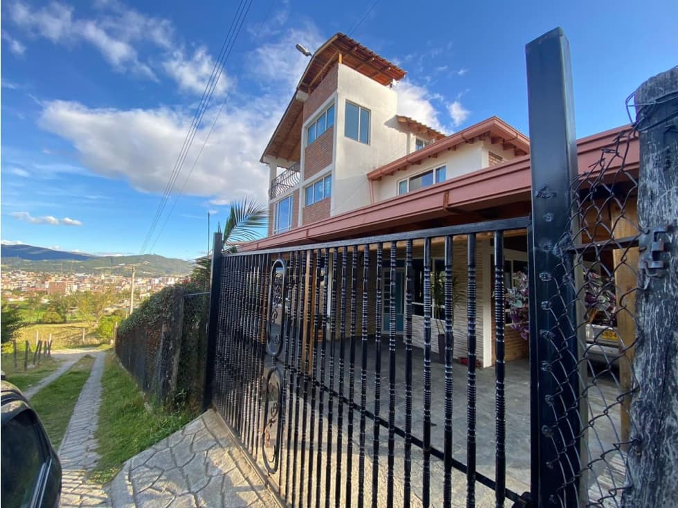 VENTA CASA CAMPESTRE PAIPA- ROSALES - 1