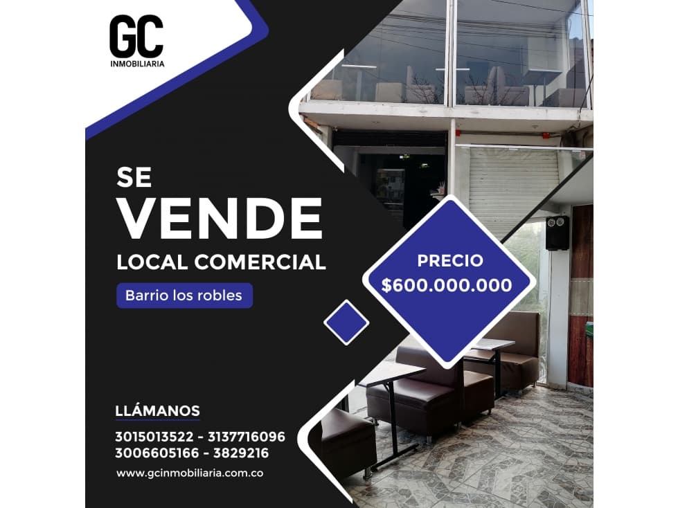 Se vende local comercial en el barrio Los robles de Soledad. - 1
