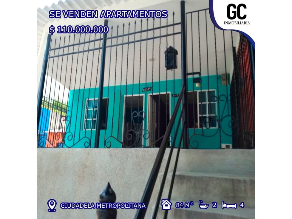 Se venden apartamentos / Ciudadela metropolitana Soledad - 1