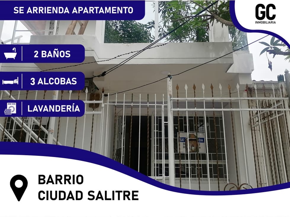 Se arrienda casa en el barrio Ciudad Salitre en Soledad. - 1