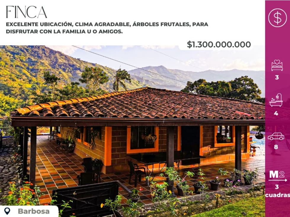 Fábulosa Finca Barbosa - 1