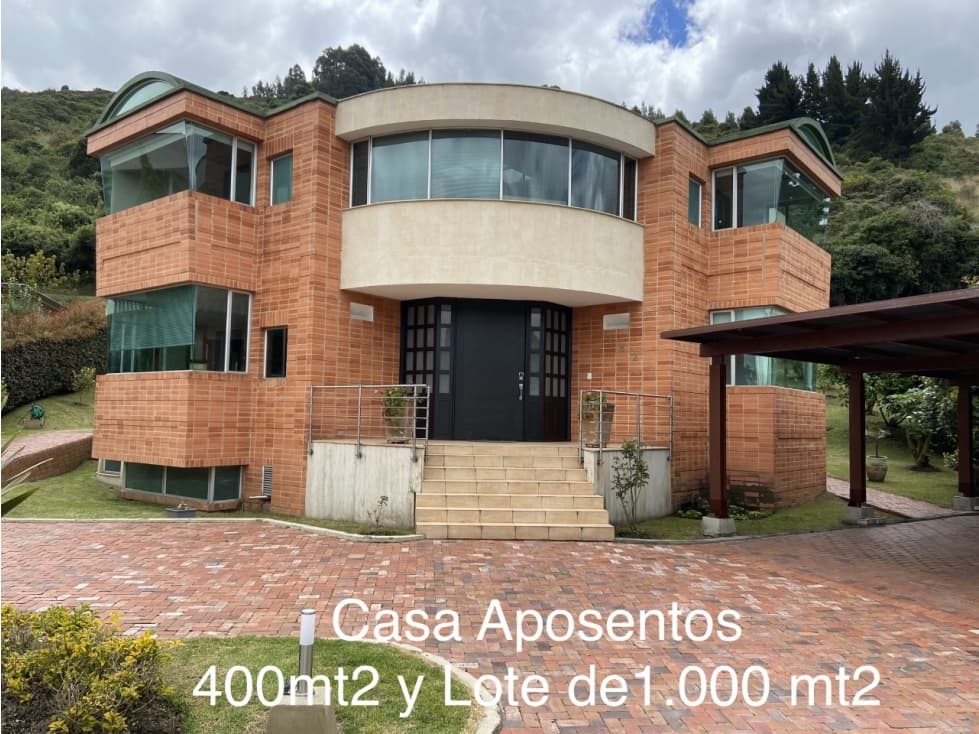 (AA157)ARRIENDOS:CASA -Parcelación Aposentos-Briceño-Cundinamarca - 1
